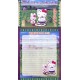 Ano 2004. Conjunto de Papel de Carta Gotōchi Kitty Shinshu Sanrio