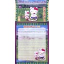 Ano 2004. Conjunto de Papel de Carta Gotōchi Kitty Shinshu Sanrio