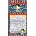 Ano 2002. Conjunto de Papel de Carta Gotōchi Kitty Seki Aji Sanrio