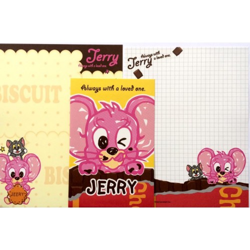 Conjunto de Papel de Carta IMPORTADO Tom & Jerry 01