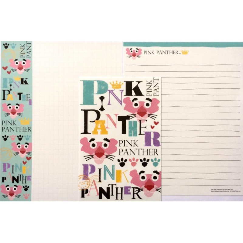 Conjunto de Papel de Carta IMPORTADO Pink Panther 01