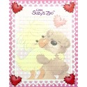 Papel de Carta IMPORTADO Suzy's Zoo M1