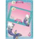 Ano 2004. Papel de Carta DREAM TALE Kitty - Little Mermaid - Sanrio