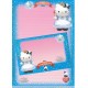 Ano 2004. Papel de Carta DREAM TALE Kitty - Alice - Sanrio