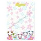 Ano 2002. Kit com 3 Papéis de Carta diferentes Chuppies CH Sanrio