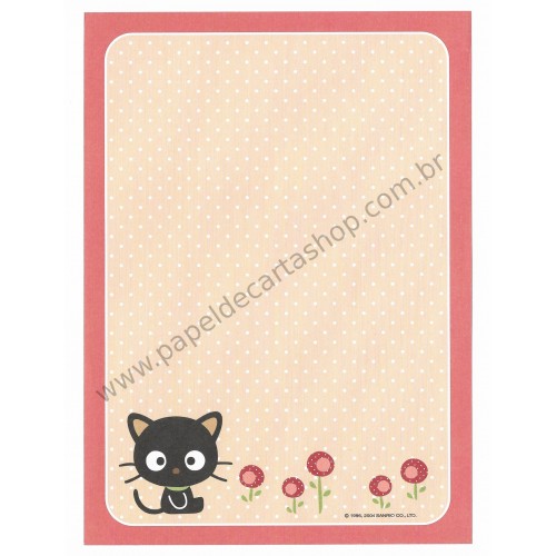 Ano 2003. Kit com 3 Papéis de Carta diferentes Chococat Sanrio