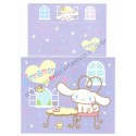 Ano 2005. Conjunto de Papel de Carta Cinnamoroll Lilás Sanrio