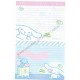 Ano 2006. Conjunto de Papel de Carta Cinnamoroll Flavor Fantasy Sanrio