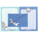 Ano 2003. Conjunto de Papel de Carta Cinnamoroll Dupla Sanrio