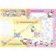 Ano 2002. Conjunto de Papel de Carta Sweetcoron SW Sanrio