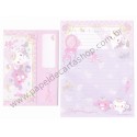 Ano 2009. Conjunto de Papel de Carta Sugarminuet Sanrio