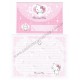 Ano 2006. Conjunto de Papel de Carta Charmmy Kitty Dupla Sanrio