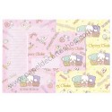 Ano 2010. Conjunto de Papel de Carta Cheery Chums Sanrio 50th