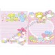 Ano 2012. Conjunto de Papel de Carta My Melody Strawberry Sanrio