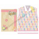 Ano 2003. Conjunto de Papel De Carta Deery-Lou T-Shirt Sanrio