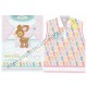 Ano 2003. Conjunto de Papel De Carta Deery-Lou T-Shirt Sanrio