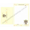 Ano 2005. Conjunto de Papel de Carta Chococat (AM 03) Sanrio