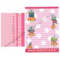 Ano 1996. Conjunto de Papel de Carta Keroppi CRS Antigo (Vintage) Sanrio