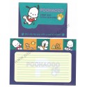 Ano 1997. Conjunto de Papel de Carta Pochacco Vintage Sanrio