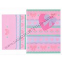 Ano 1994. Conjunto de Papel de Carta Heart Fashion Folio Antigo (Vintage) Sanrio