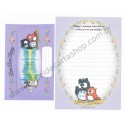 Ano 1995. Conjunto de Papel de Carta PataPataPeppy CLL Vintage Sanrio