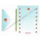 Ano 1998. Conjunto de Papel de Carta Strawberry King Az Antigo (Vintage) Sanrio