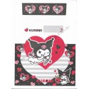 Ano 2008. Conjunto de Papel de Carta Kuromi Sanrio