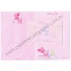 Ano 2003. Conjunto de Papel De Carta Deery-Lou Light Pink Sanrio