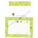 Ano 1997. Conjunto de Papel de Carta Chococat Green Antigo (Vintage) Sanrio