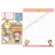 Ano 2003. Conjunto de Papel de Carta Patty & Jimmy RS Sanrio