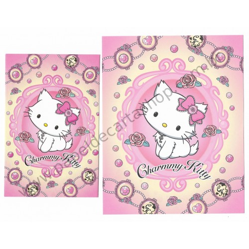 Ano 2008. Conjunto de Papel de Carta Charmmy Kitty Rs Sanrio