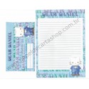 Ano 1999. Conjunto de Papel de Carta Dear Daniel Sanrio