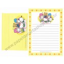 Ano 1995. Conjunto de Papel de Carta Dear Friend Sanrio Puroland