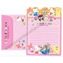 Ano 2001. Conjunto de Papel de Carta Harmonyland Sanrio Puroland