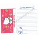 Ano 1989. Conjunto de Papel de Carta Hello Kitty Antigo (Vintage) Sanrio