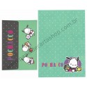 Ano 1994. Conjunto de Papel de Carta Pochacco VD Vintage Sanrio