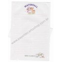 Conjunto de Papel de Carta Vintage Tiny Candy Waterfall CRS Gakken