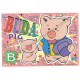 Conjunto de Papel de Carta Antigo Buda Pig CRS