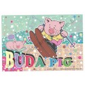 Conjunto de Papel de Carta Antigo Buda Pig CVD