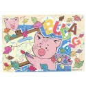 Conjunto de Papel de Carta Antigo Buda Pig CAM