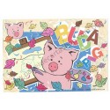 Conjunto de Papel de Carta Antigo (Vintage) Buda Pig AM Wealthyluck