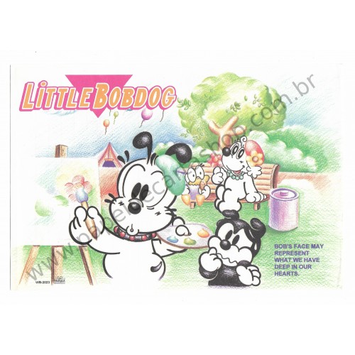 Conjunto de Papel de Carta Antigo Little Bobdog Pintor