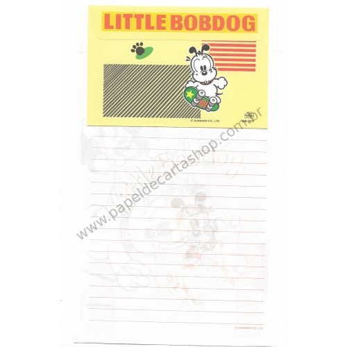 Conjunto de Papel de Carta Antigo (Vintage) Little Bobdog Pintor Wealthyluck Sunward