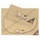 Ano 1984. Conjunto de Papel de Carta Antigo (Vintage) Tama & Friends Kraft - Sony