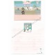Ano 1985. Conjunto de Papel de Carta Antigo Tama & Friends P Sony