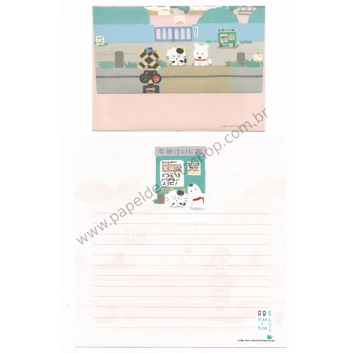 Ano 1985. Conjunto de Papel de Carta Antigo (Vintage) Tama & Friends P - Sony