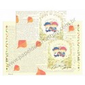 Conjunto de Papel de Carta Antigo (Vintage) Importado - Taiwan