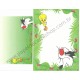 Conjunto de Papel de Carta Antigo Importado Looney Tunes 11