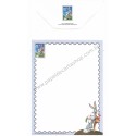 Conjunto de Papel de Carta Antigo Importado Looney Tunes 08