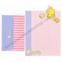 Conjunto de Papel de Carta ANTIGO Looney Tunes 06